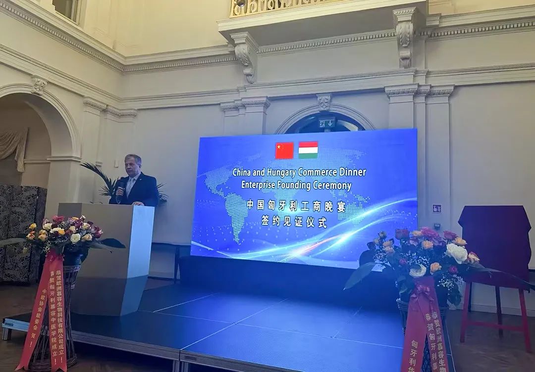 迅鐳激光董事長拜會(huì)匈牙利國家議會(huì)副主席歐拉·勞約什、中國駐匈牙利使館公使銜參贊陳奕薇(圖5)